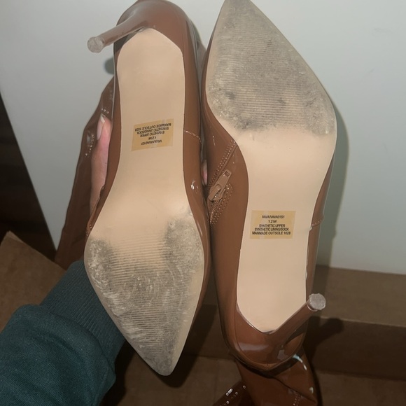 Steve Madden Brown Over-the-Knee Boots - Picture 3 of 4